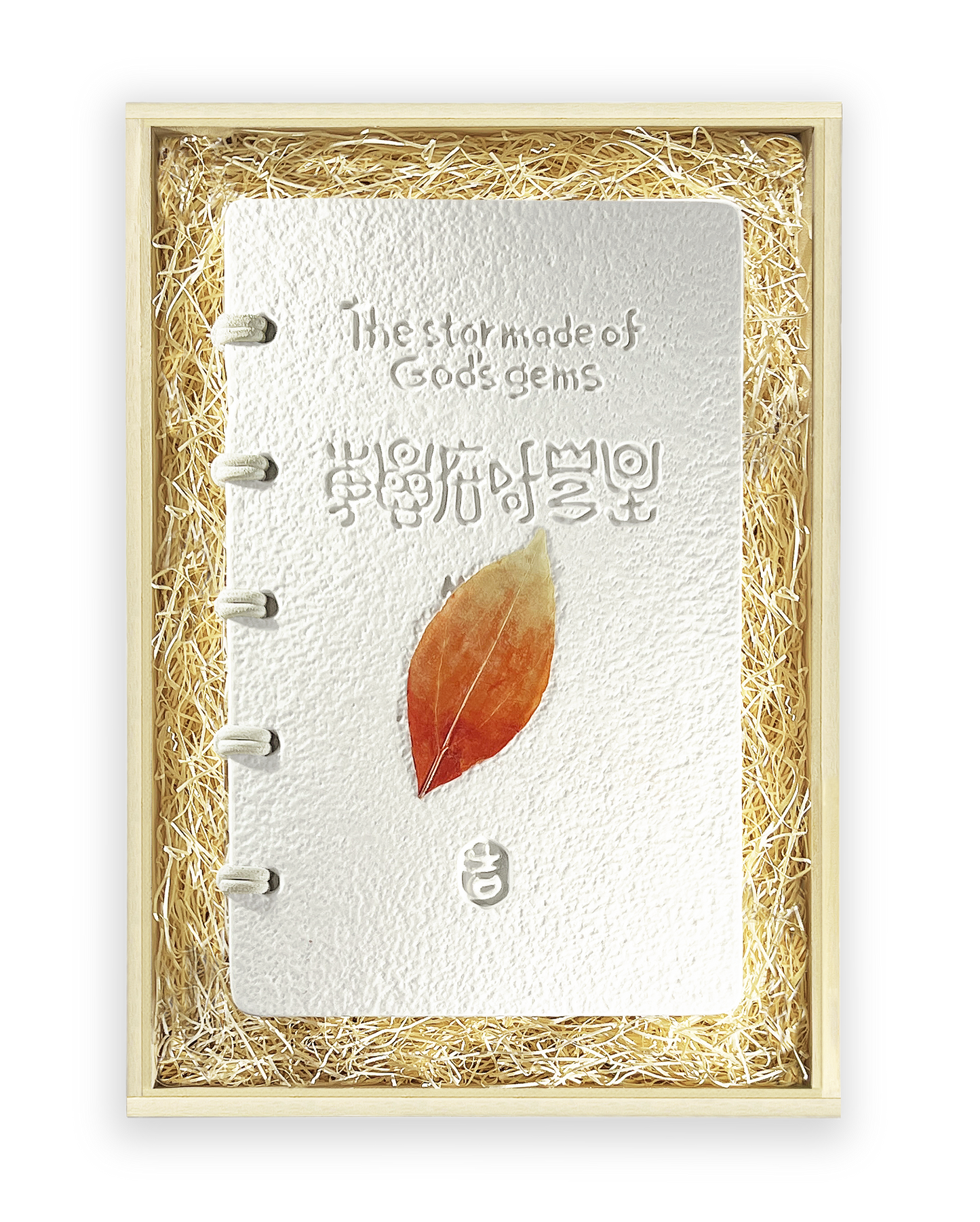 White (Porcelain Book)/『The star made of  God’s gems』