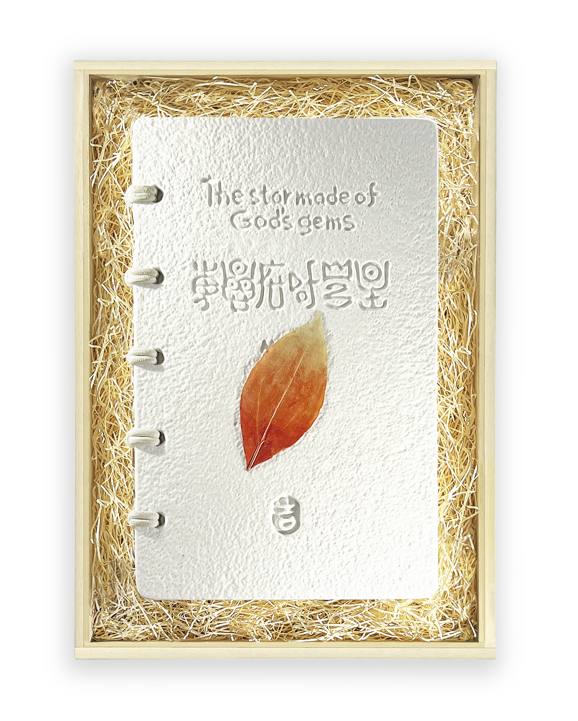 White (Porcelain Book)/『The star made of  God’s gems』